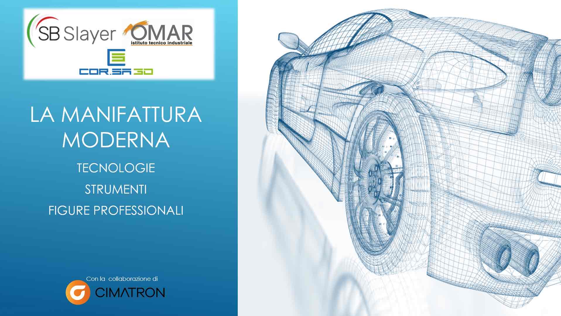 Dal 29 al 31 marzo, CORSA3D, divisione innovativa dell’azienda Slayer Blades, sarà presente al MECSPE a Bologna, la fiera più importante dedicata alle innovazioni per l’industria manifatturiera. Vi aspettiamo AL NOSTRO STAND (NUMERO STAND) per poter scoprire insieme tutte le novità relative ai nostri servizi di Scansione Ottica 3D, Reverse Engineering, Stampa 3D e produzione additiva.